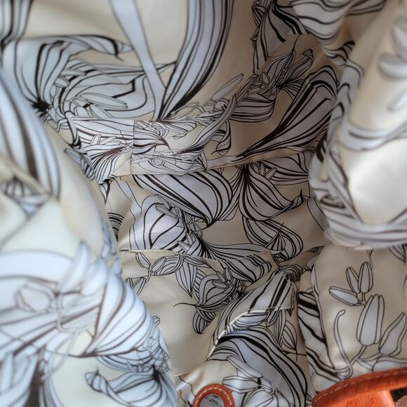 Francesco Biasia Brick Orange Handbag - Picture 13 of 13